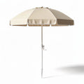 Parasol déporté en aluminium beige 160 x 160 x 240cm pour jardin